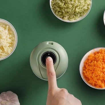 Mini Processador Elétrico Moedor Carne e Vegetais