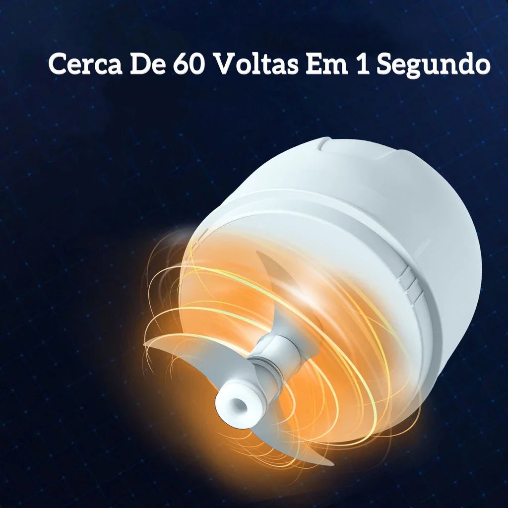 Mini Processador Elétrico Moedor Carne e Vegetais