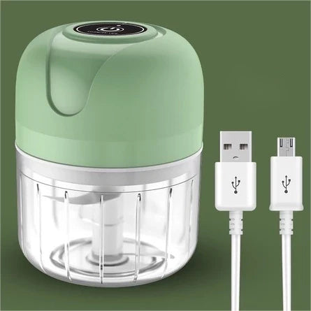 Mini Processador Elétrico Moedor Carne e Vegetais