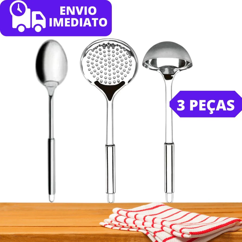 Kit Utensílios de Cozinha 5 Peças