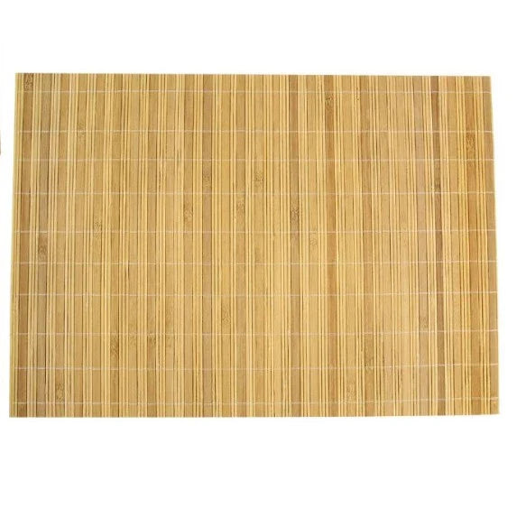 Kit Jogo Americano Bambu Caramelo