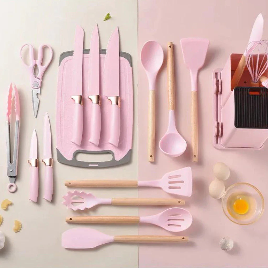 Kit Completo Jogo Utensílios de Cozinha