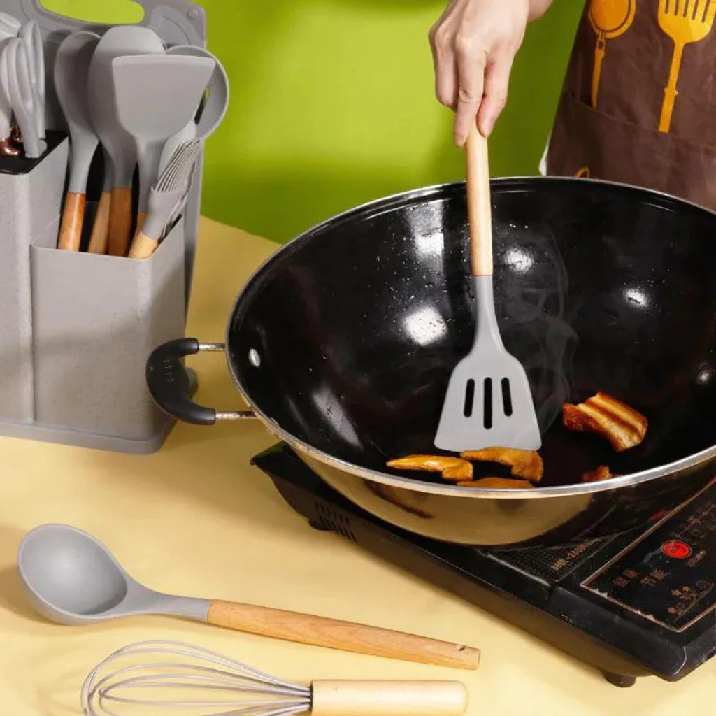 Kit Completo Jogo Utensílios de Cozinha