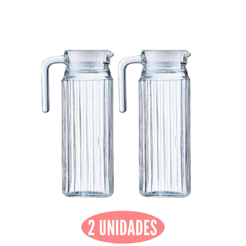 Kit 2 Jarras De Vidro Suiça