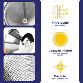 Filtro De Café Inox