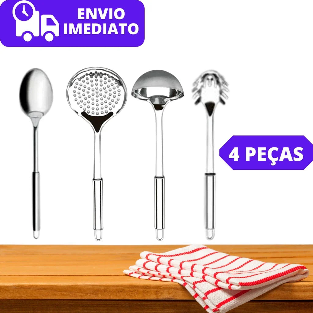 Kit Utensílios de Cozinha 5 Peças