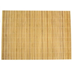 Kit Jogo Americano Bambu Caramelo