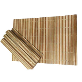 Kit Jogo Americano Bambu Caramelo