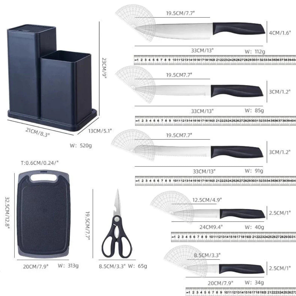 Kit Completo Jogo Utensílios de Cozinha