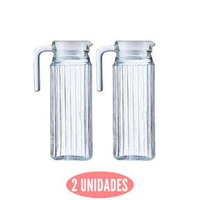 Kit 2 Jarras De Vidro Suiça